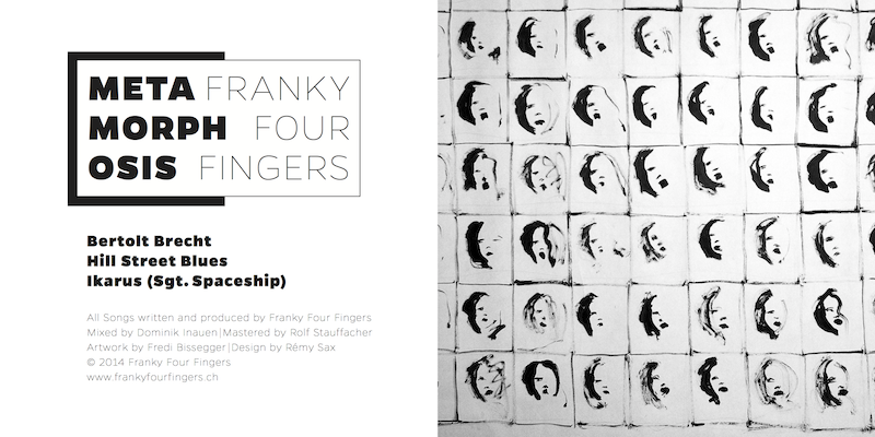 Cover of Metamorphosis EP by Franky Four Fingers